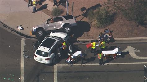 3 Injured after Multi-Vehicle Crash on Shea Boulevard [Scottsdale, AZ]